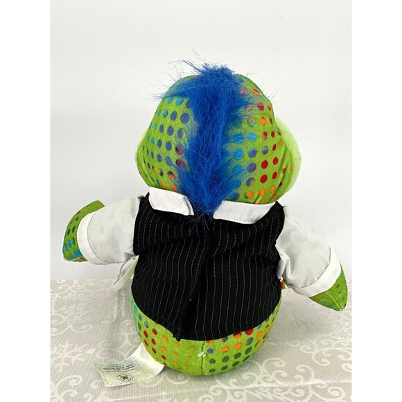 Build-A-Bear Green Frog Plush In Tuxedo Outfit With‎ Sneakers - Picture 3 of 6